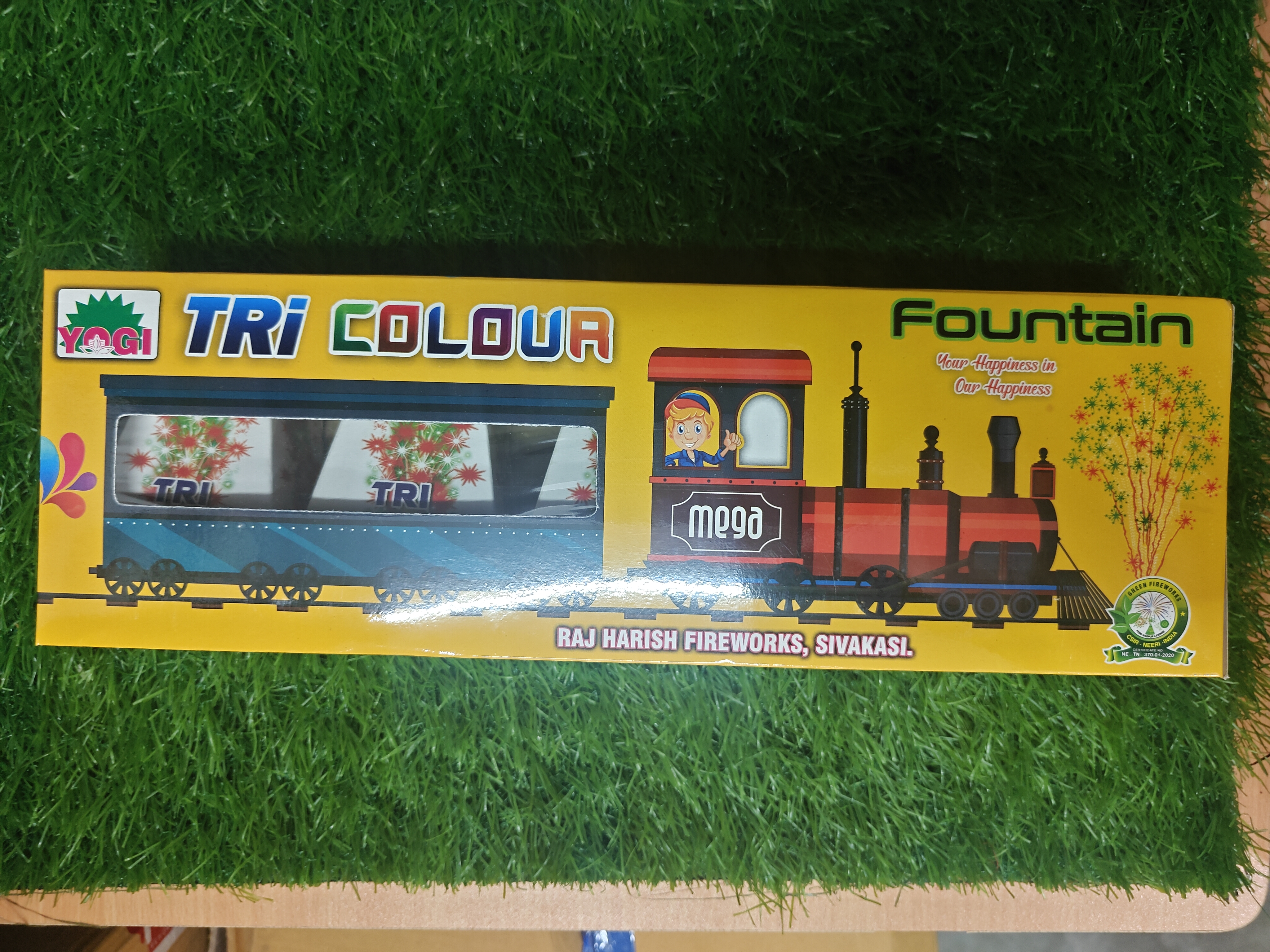 TRI COLOUR FOUNTAIN MEGA