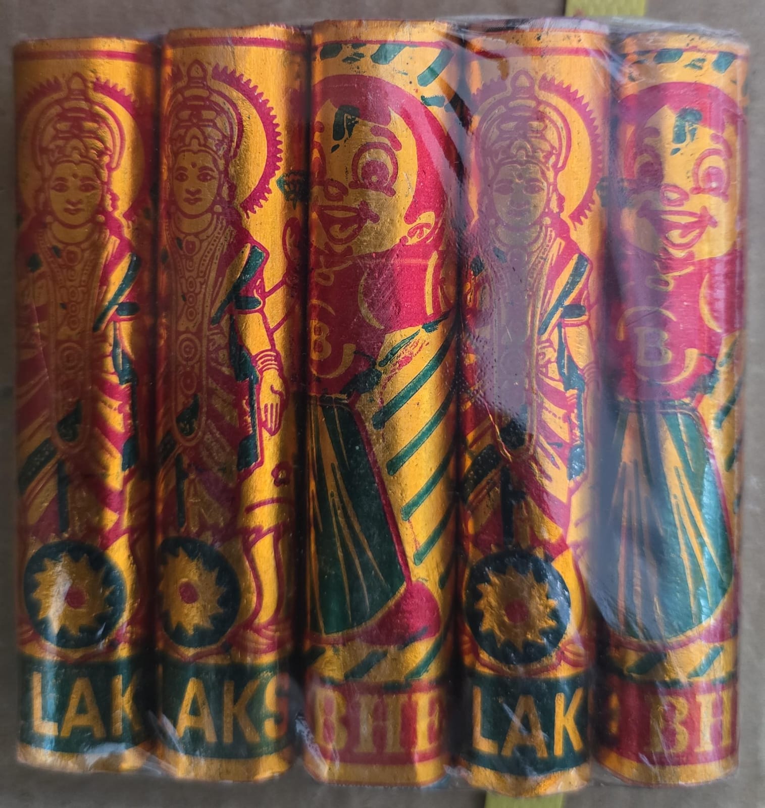 4" Deluxe Gold Lakshmi