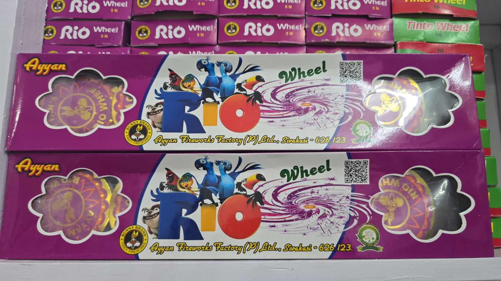 Rio Wheel Pink Colour (Ayyan)