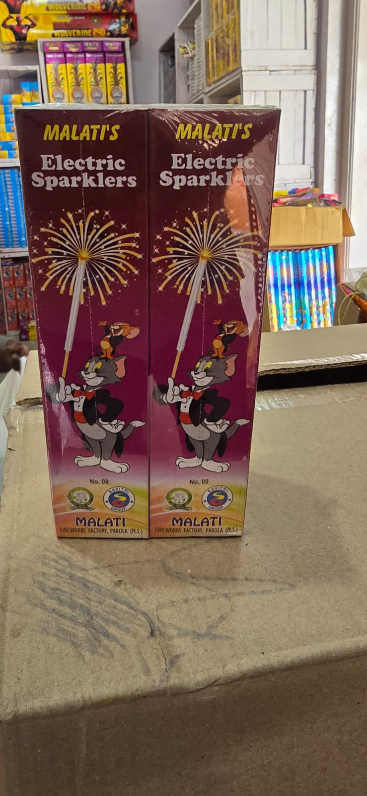 9cm Electric Sparklers(10 pcs)