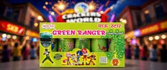 GREEN POWER RANGER -MULTICOLOR FOUNTAIN