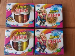 MINI ANIMATION 5 COLOR FOUNTAIN 5box in 1 bundel