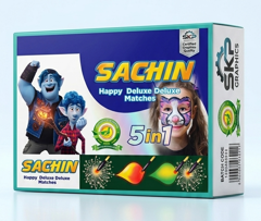 HAPPY SACHIN MATCHES 5 IN 1
