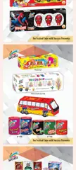 3 IN 1 BUS FOUNTAIN/ FIVE RANGERS KIDS SPECIAL