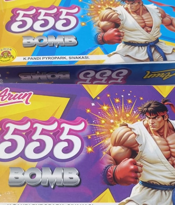 555 BOMB/SHINY POPS