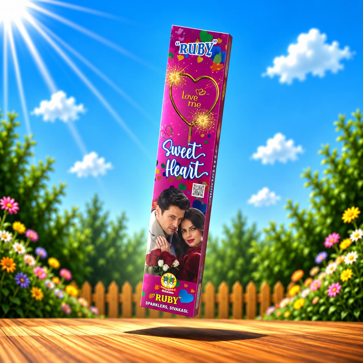 Big 50 cm Heart Sparklers