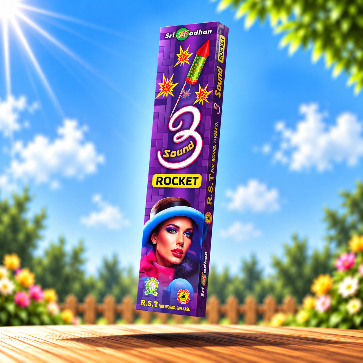 3 Sound Rocket (10 Pcs)