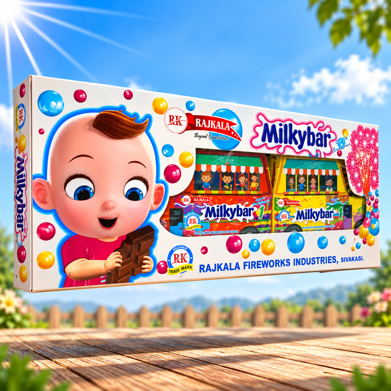 Car Milkybar (2pcs)