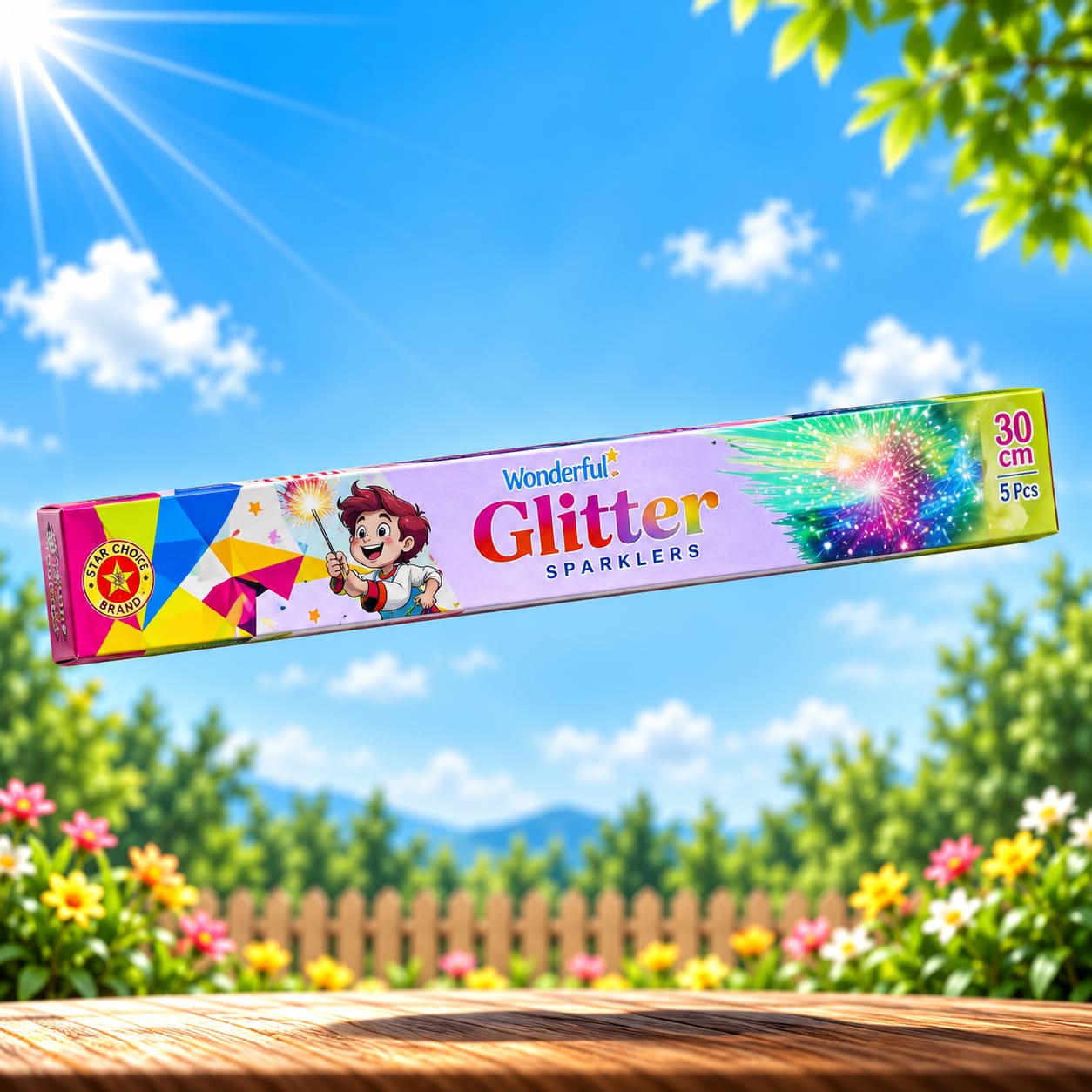 30 Cm Crackling Sparklers(5 Pcs)