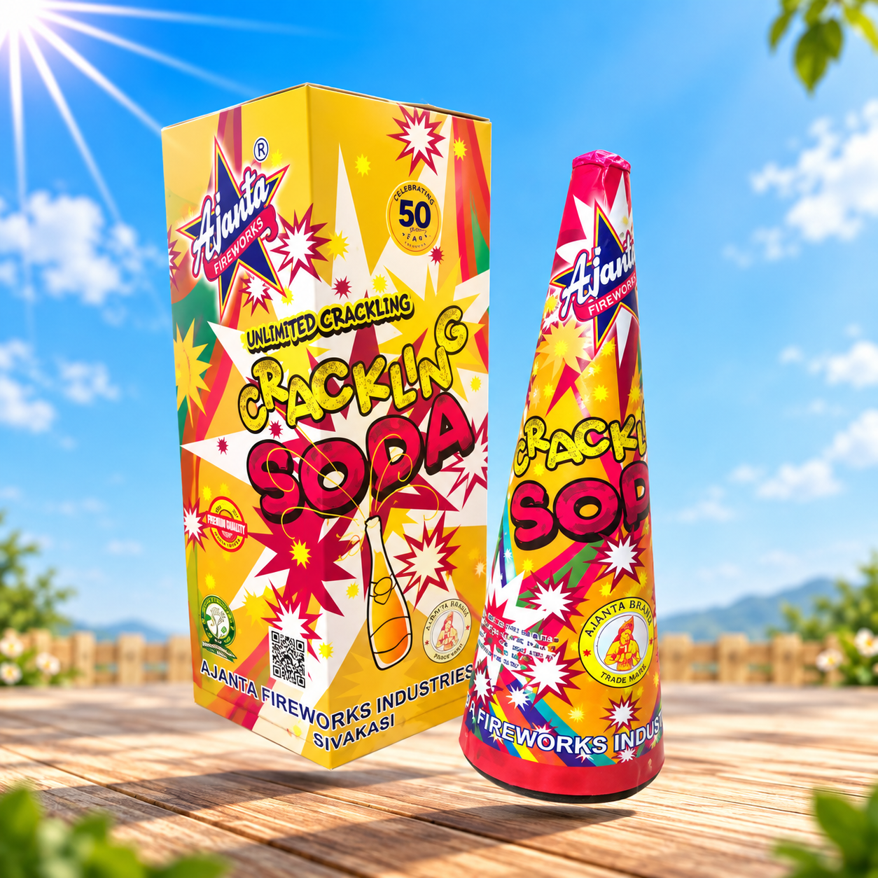 Big Cone Crackling Soda