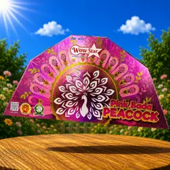 PINK BADA PEACOCK (5 side)