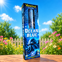 Vanitha Ocean Blue Pipe (1pce)