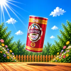 Kingfisher - Red Tin Fountain 