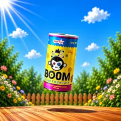 Boom - Colour Tin Fountain 