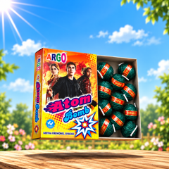 Atom Bomb/ bullet (10 Pcs)