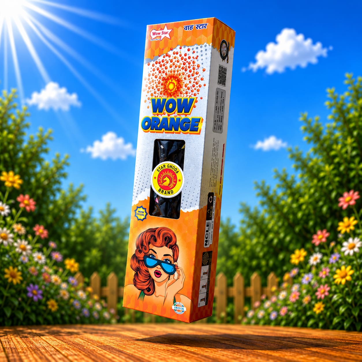 WOW Orange pipe (1 pce)