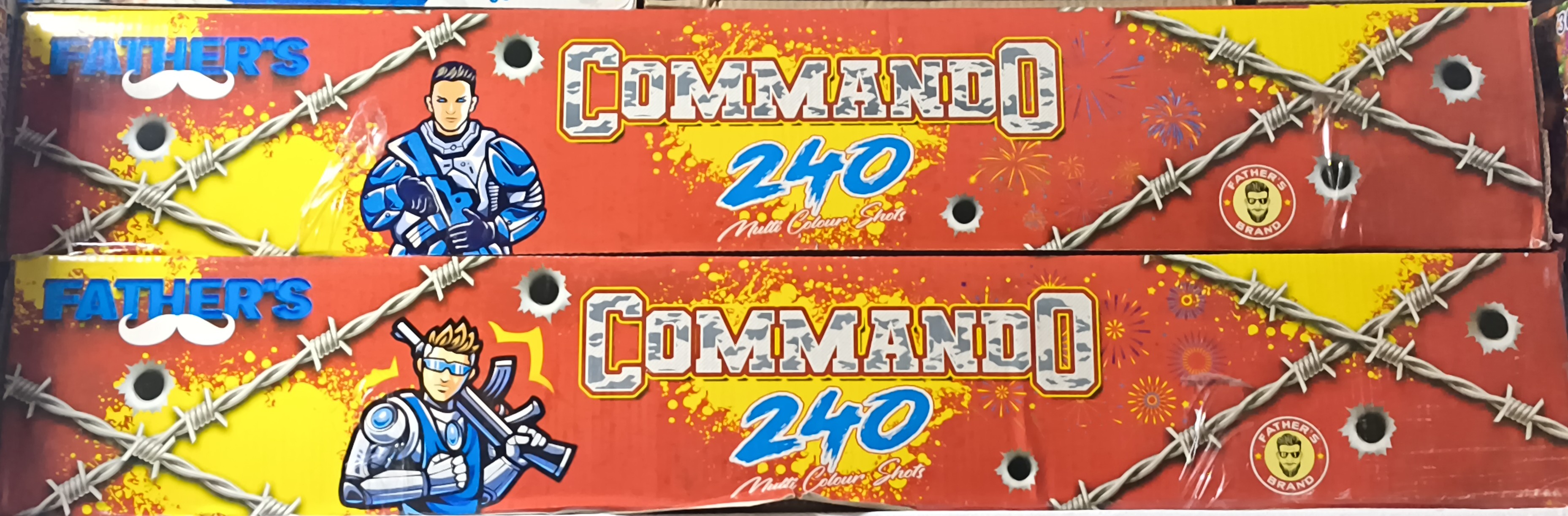 240 SHOTS (CRACKLING)