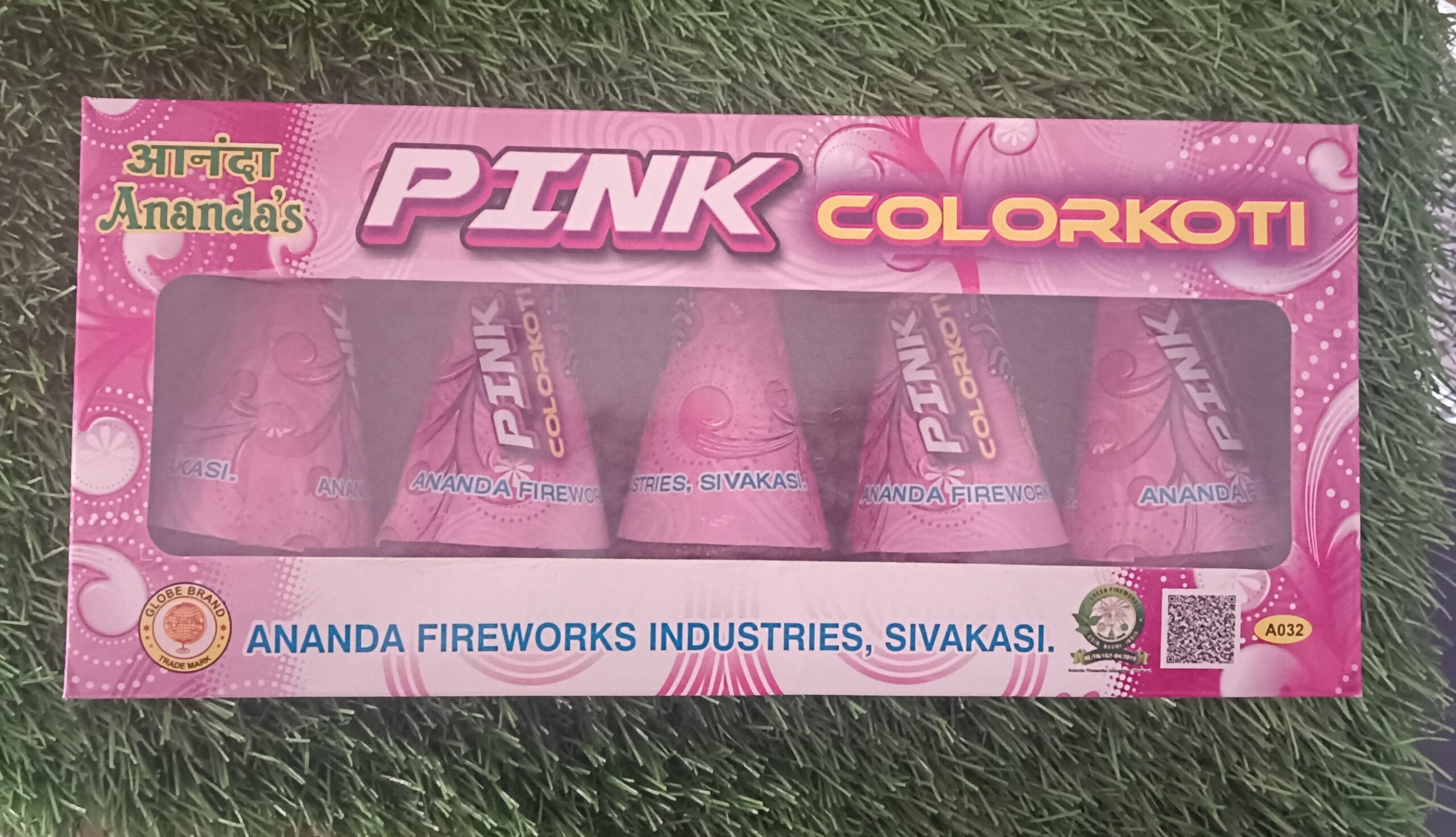 Pink Colourkoti (Ananda's)