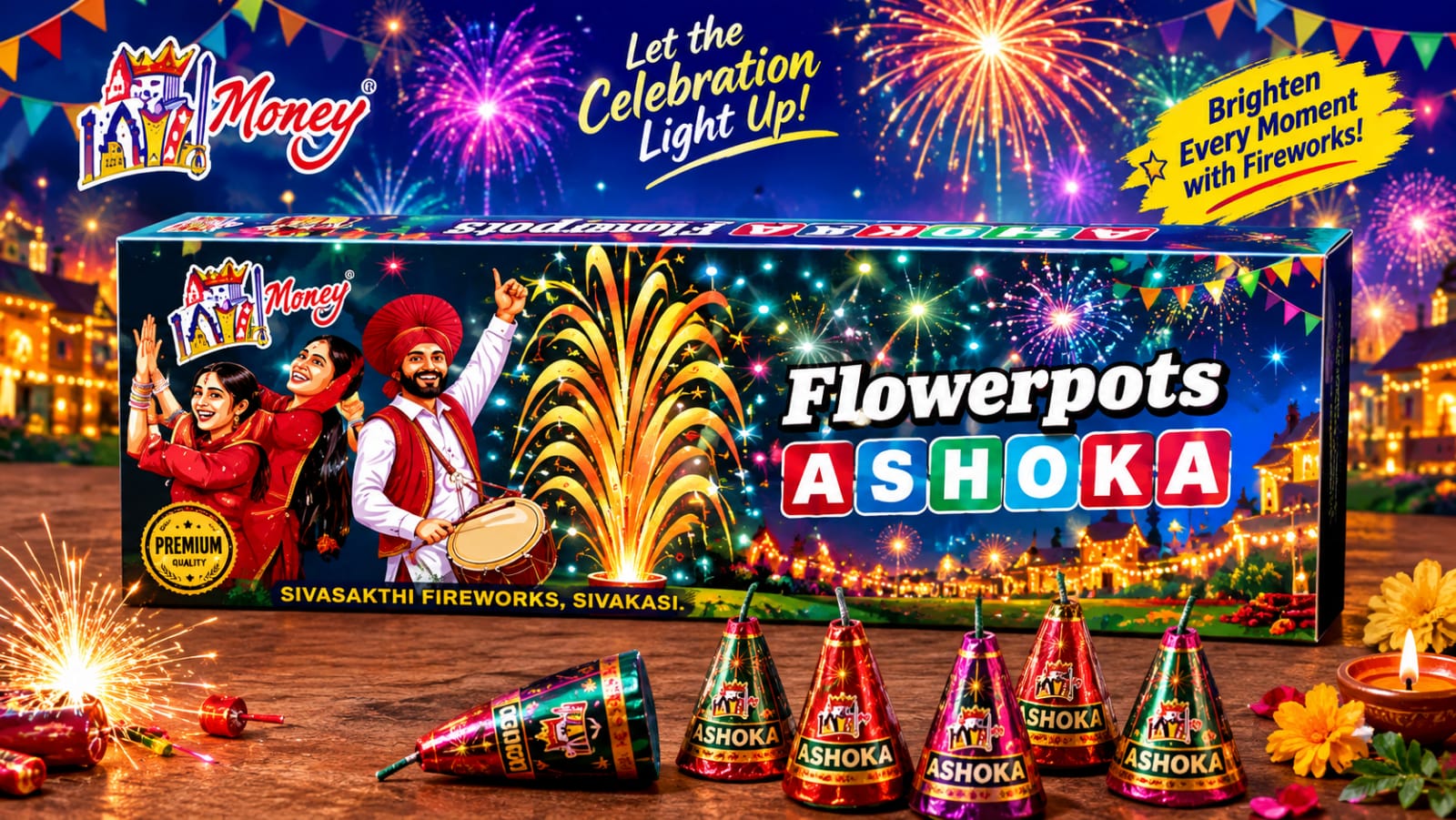 Flower Pots Ashoka (10 Pcs)