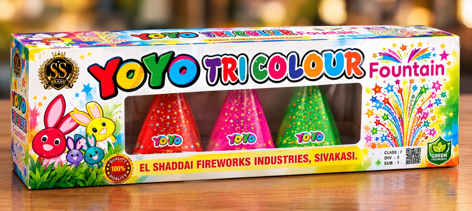 Tri-Colour YO YO