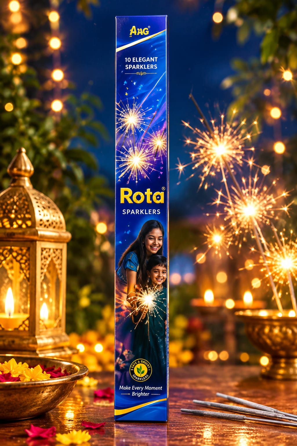 Rotating Sparkler