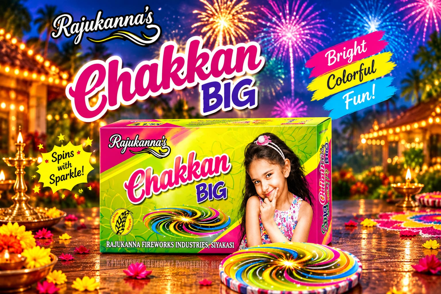 Ground Chakkar Big (10 Pcs)