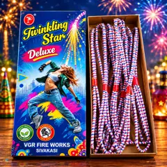 4" Twinkling Star