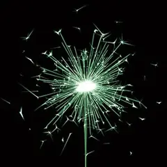 12 cm Green Sparklers (1 Box)