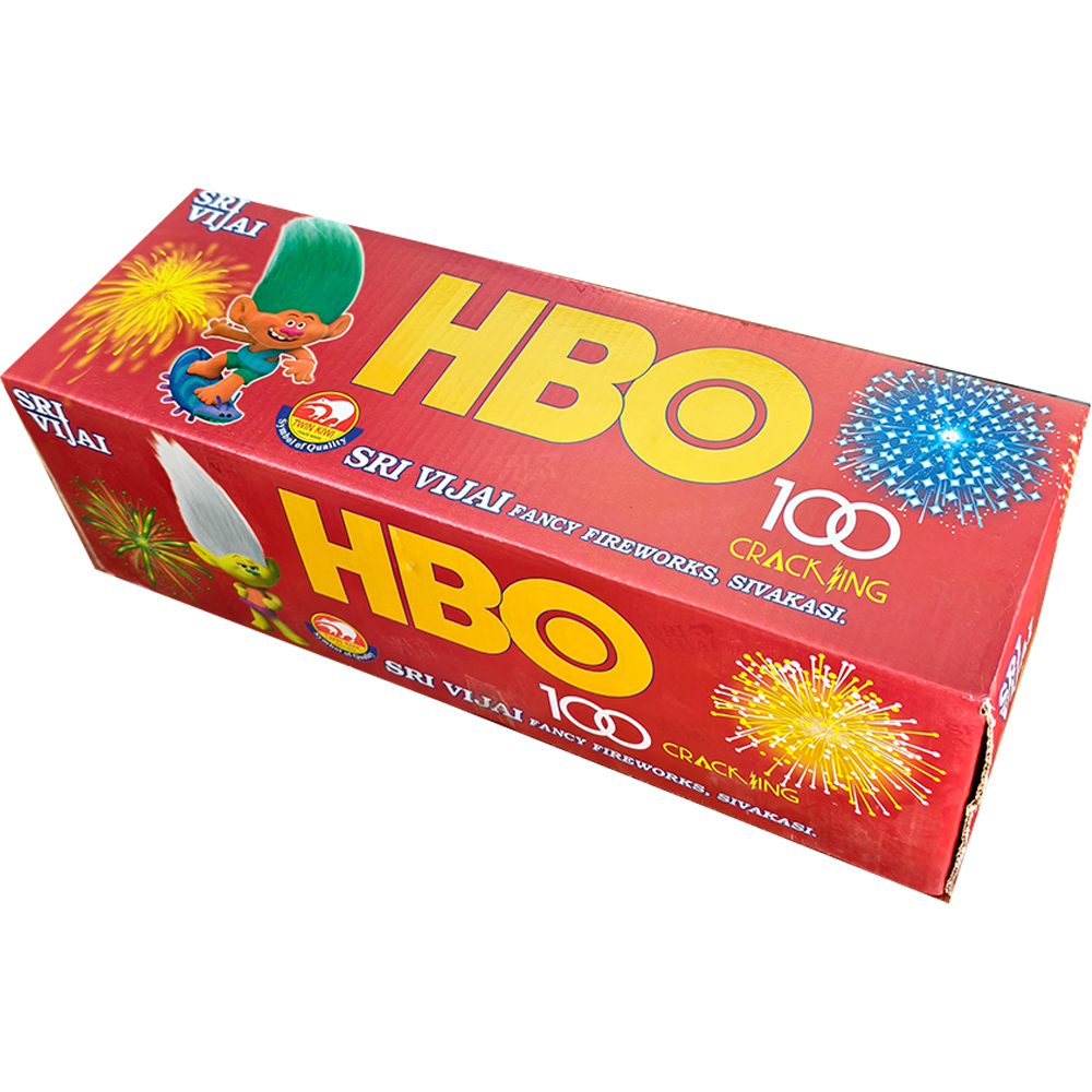 HBO 100 MULTICOLOUR WITH CRACKLING