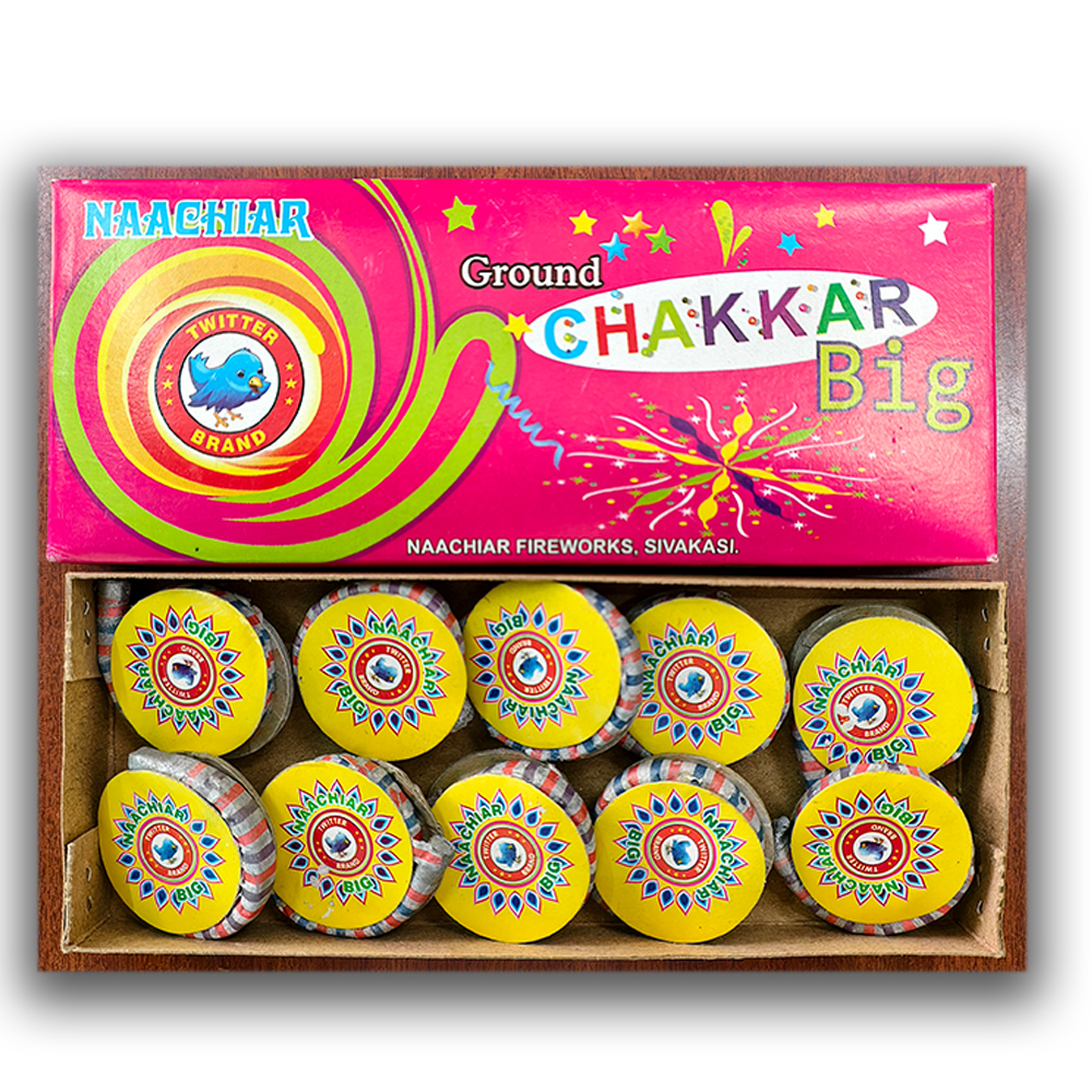 10.5"GROUND CHAKKAR BIG   (10 PCS)