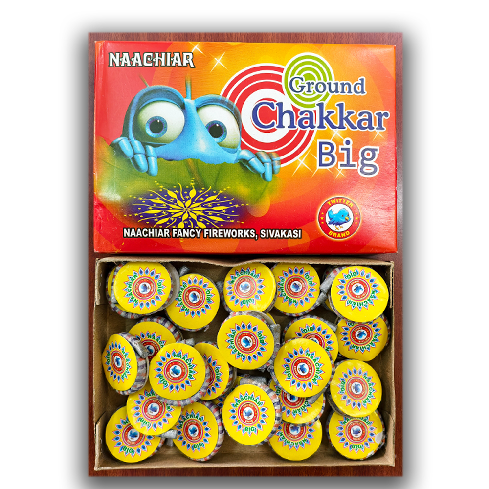 10.5"GROUND CHAKKAR BIG   (25 PCS)
