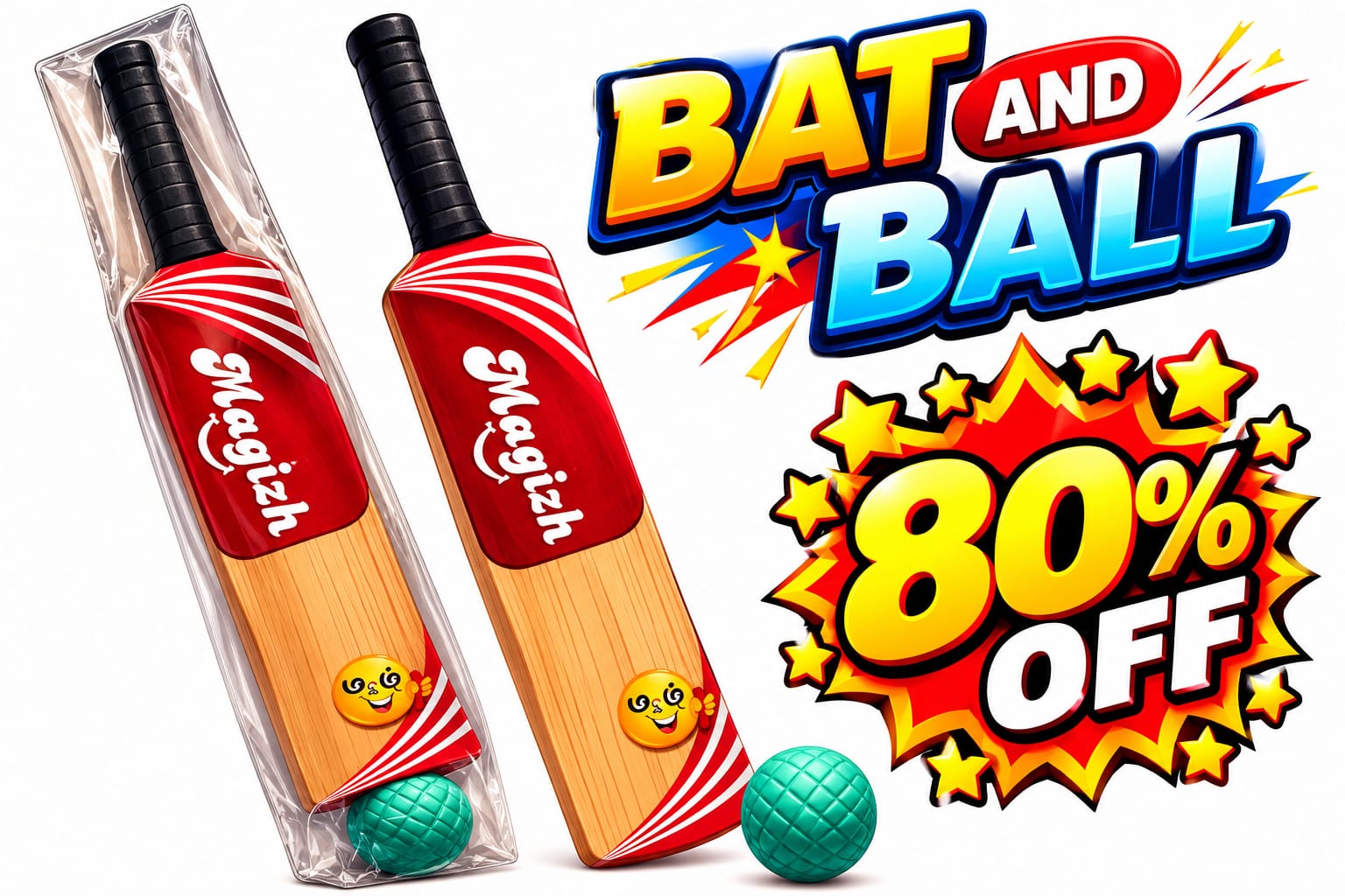 bat and ball [shower &smoke]