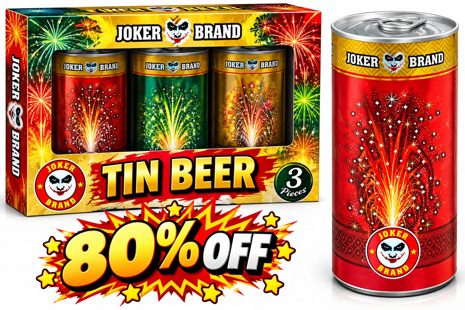 Beer Tin (3 Pcs)