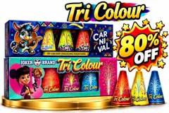 Tri Colour Fountain (5 Pcs)