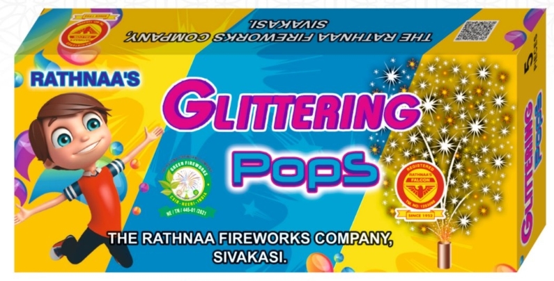 Glittering Pops RATHNAA 5 PCS