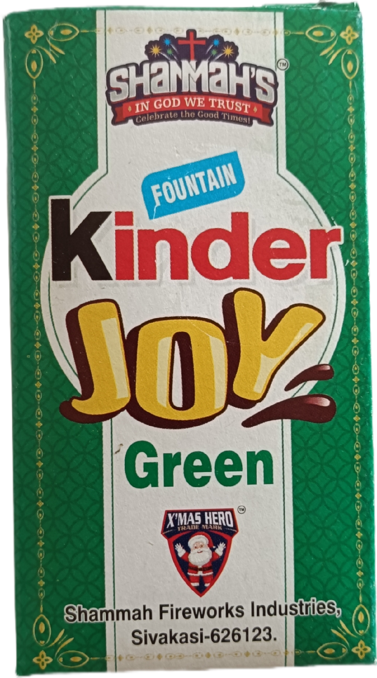 Kinder Joy Green SHAMMAH