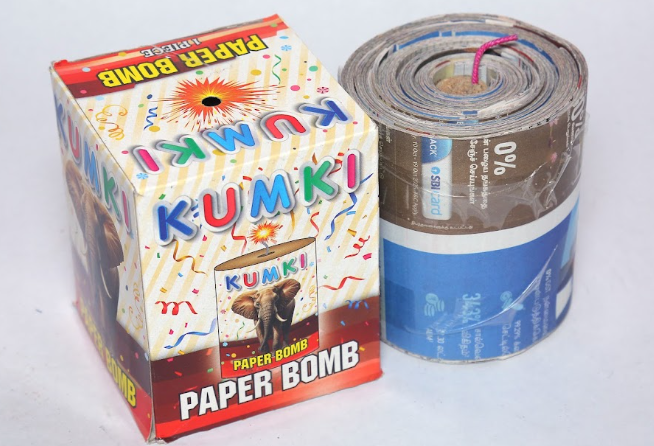 Paper Vedi Kumki (500 g) - Vadakampatti (1 pce)
