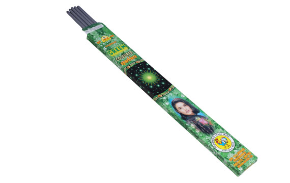 30 Cm Green Coloured Sparklers