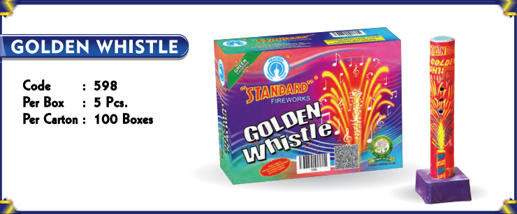 Golden Whistle SMALL