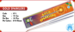 15 Cm Gold Sparklers