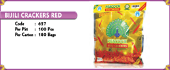 Bijili Crackers Red