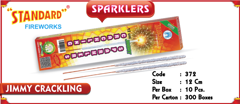 12 Cm jimmy Carckling Sparklers