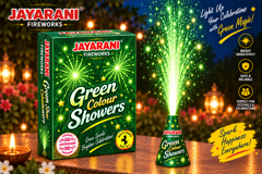 Green Colour Showers