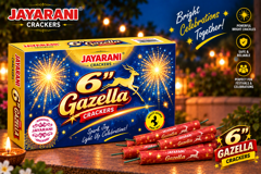 6" Gazella Crackers