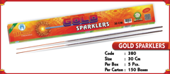 30 Cm Gold Sparklers