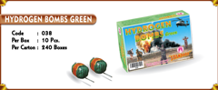 Hydrogen Bombs green