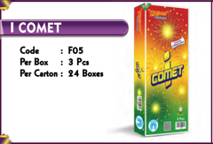 1.75" Comets - I Comet (3 Pcs)