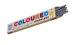 10 Cm. Coloured Sparklers