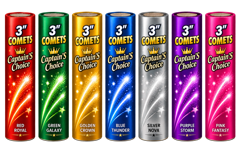 3" Comets- Captain'S Choice (7 Variants)