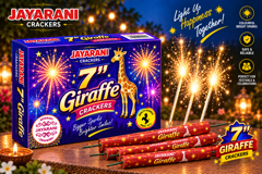 7" Giraffe Crackers